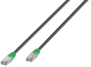 Vivanco PB CC N5 100 6 nätverkskabel Grön, Grå 10 m Cat6 F/UTP (FTP)