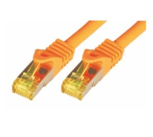 M-Cab PAC0033 Network Cable, Orange, 0.5 m, Cat7 SF/UTP (S-FTP)