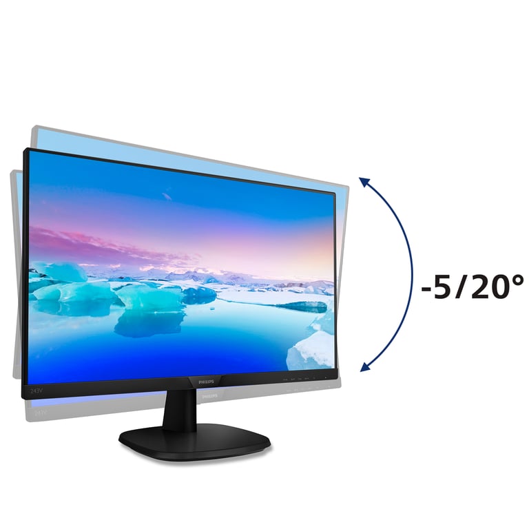 Philips V Line Monitor LCD Full HD 243V7QDSB/00