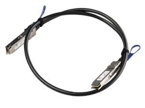 Mikrotik XQ+DA0001 InfiniBand-/Glasfaserkabel, 1 m, QSFP+ zu QSFP+ / QSFP28 zu QSFP28, schwarz