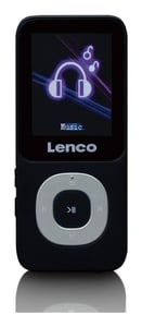 Lenco Xemio-659GY MP3-spelare 4 GB Svart, Grå