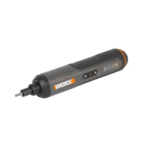 WORX Wkrtak akumulatorowy 4V+akces. 300 RPM Czarny, Szary, Pomarańczowy