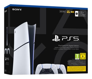 Sony Playstation 5 Slim Digital 825 GB Wi-Fi Czarny, Biały