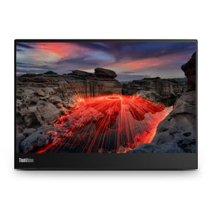 Lenovo ThinkVision M14t Gen 2 monitor komputerowy 35,6 cm (14") 2240 x 1400 px 2.2K LED Ekran dotykowy Czarny
