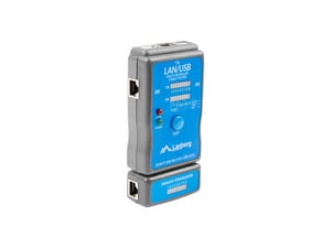 Lanberg NT-0403 tester kabli sieciowych Tester PoE Niebieski