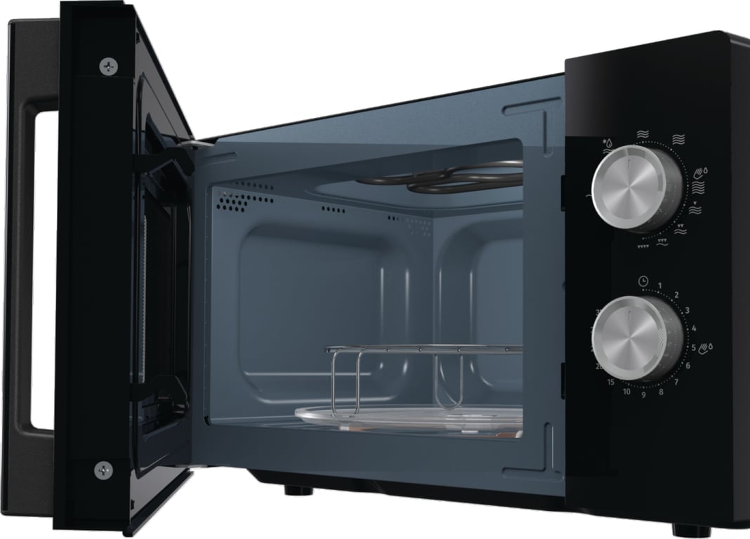 Gorenje MO20E2BH Czarny Mikrofalówka grill Blat 20 l 800 W