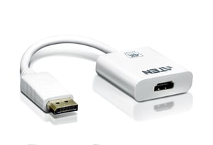 ATEN VC986-AT DisplayPort-zu-HDMI-Kabeladapter, weiß