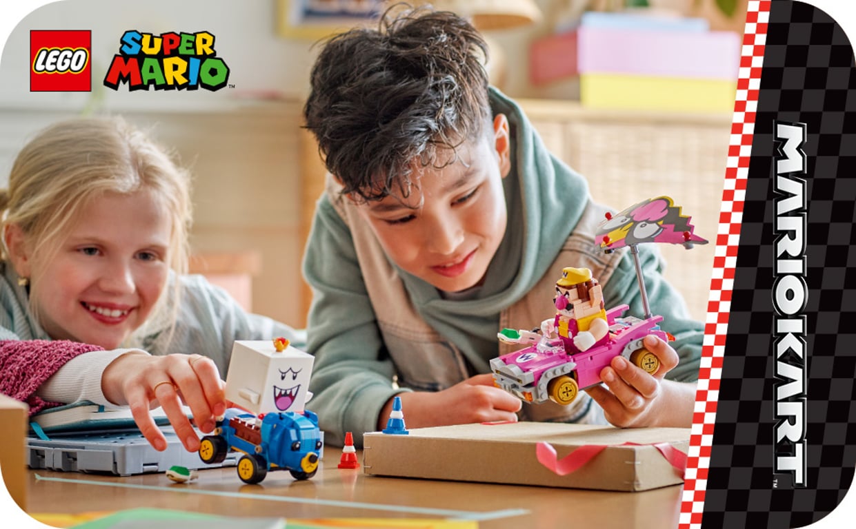 LEGO Super Mario Mario Kart™ — Wario i King Boo