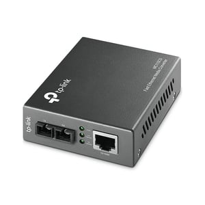 TP-Link Omada MC110CS Netzwerkkonverter 100 Mbit/s 1310 nm Einzelgerät Schwarz
