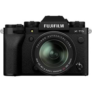 Fujifilm X-T5 + XF18-55mmF2.8-4 R LM OIS Spiegellose Kamera 40,2 MP X-Trans CMOS 5 HR 7728 x 5152 px Schwarz