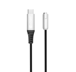 eSTUFF ES651660-BULK USB-C to 3.5mm Mini-Jack Adapter, Silver