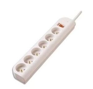 Belkin E-Series 6-Socket, 1-Meter SurgeStrip White 6 x 230 V power outlets 1 m