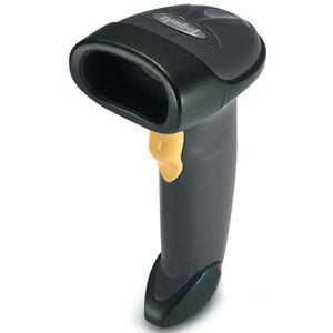 Motorola LS2208 Barcode-Scanner, 7 ft, schwarz, 1D-Laser, schwarz