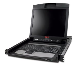 APC AP5717F 43.2 cm (17") Rack Console, Black