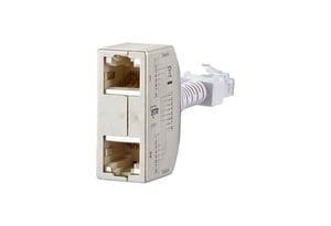 METZ CONNECT 130548-01-E rozgałęziacz sieciowy Szary, Biały