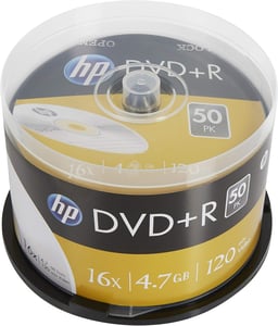 HP DRE00026 DVD-skiva 4,7 GB DVD+R 50 st.
