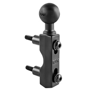 RAM Mounts RAM-B-309-1U zestaw montażowy Czarny Aluminium, Guma