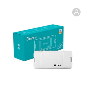 Sonoff WiFi-RF-Lichtaktor 1-fach RFR3 Smart-Schalter Weiß
