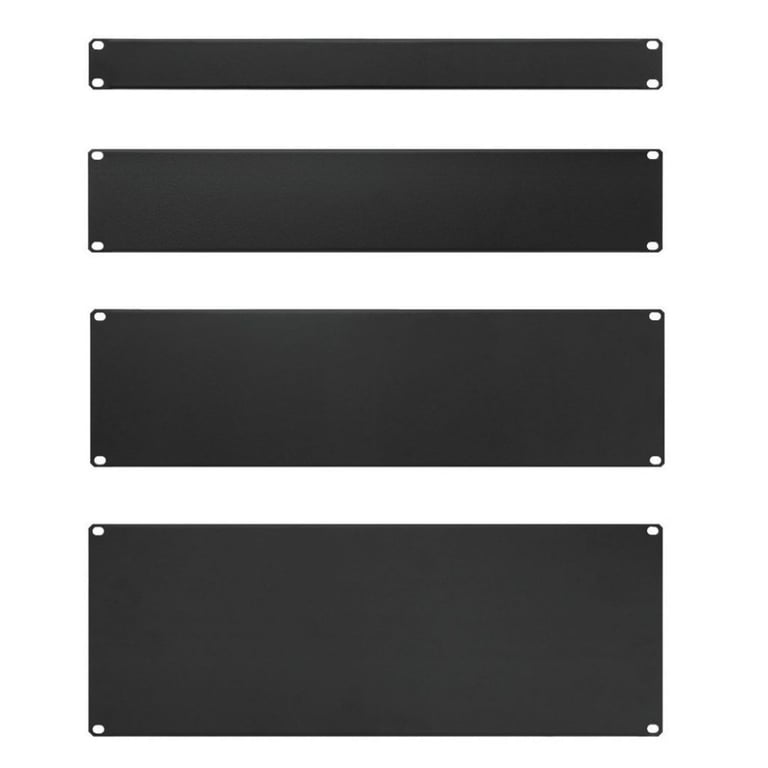 Techly I-CASE BLANK-2-BK części do stojaków Panel zaślepiający