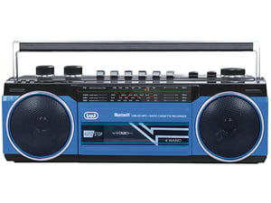 Trevi RR 501 BT Persönlich Analog Schwarz, Blau