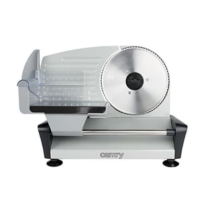 Camry Premium CR 4702 Slicer Electric Black, Gray, Satin Steel Stainless Steel