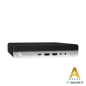 upcycle it HP EliteDesk 800 G4 (Refurbished) A Intel® Core™ i5 i5-8400T 32 GB DDR4-SDRAM 512 GB SSD Windows 11 Pro Mini PC Black, Silver