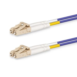 Lanview LVO231810 kabel InfiniBand / światłowodowy 1 m LC Fioletowy