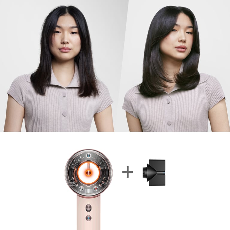Dyson Supersonic Nural suszarka do włosów 1600 W Różowy, Złoto różowe