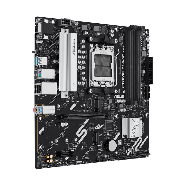фото Материнская плата Asus Prime A620AM-A-CSM (90MB1MY0-M0EAYC) 1