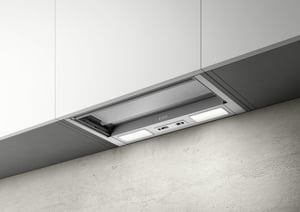 Elica CIAK 2.0 GR/A/60 Pół wbudowany (wyciągany) Srebrny 225 m³/h