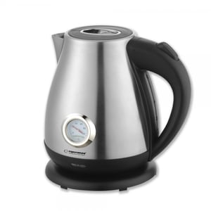 Esperanza EKK029 Wasserkocher 1,7 l, 2200 W, schwarz, Edelstahl