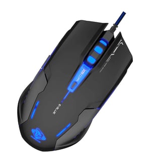 E-blue Auroza type G myszka Oburęczny USB Typu-A Optyczny 3000 DPI