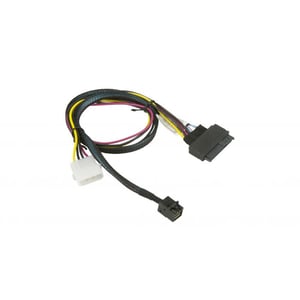 Supermicro CBL-SAST-0957 SAS-Kabel 0,55 m Schwarz
