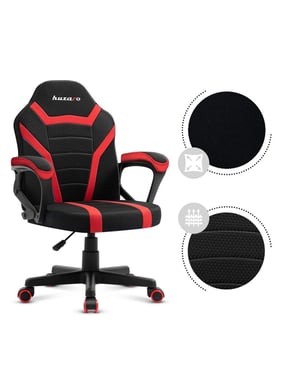Huzaro Ranger 1.0 Red Mesh Płaskie siedzisko Siatka z oczkiem