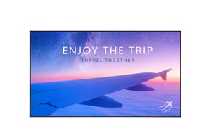 LG 49UH7N-E signage display Płaski panel Digital Signage 124,5 cm (49") LED Wi-Fi 700 cd/m² 4K Ultra HD Czarny Procesor wbudowany WebOS 24/7
