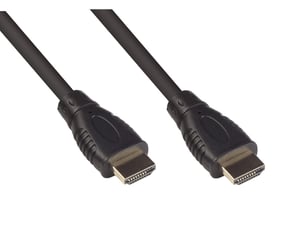 Alcasa 4520-020 2 m HDMI Cable, HDMI Type A (Standard), Black