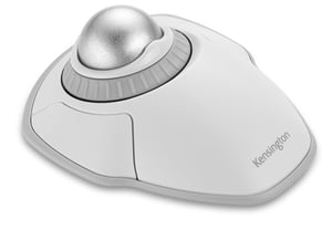 Kensington Orbit Wireless Trac Bluetooth/RF-kugelmus, vit