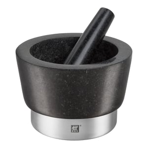 ZWILLING Spices Black Granite, Stainless Steel Mortar and Pestle