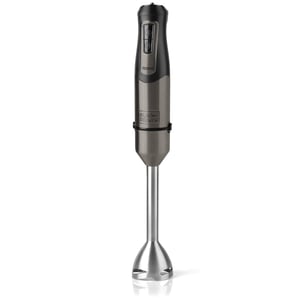 Black & Decker BXHB1000E Blender 1000 W Immersion Blender Black, Gray, Stainless Steel