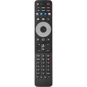 One For All URC 7966 IR/Bluetooth Remote Control for DVD/Blu-ray, Game Console, Speaker, Soundbar, TV, and TV Set-Top Box. Press the buttons