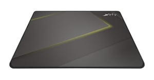 CHERRY XTRFY GP1 Podkładka dla graczy Czarny, Szary, Żółty