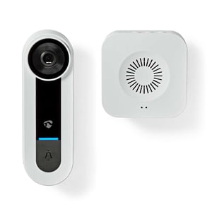 Nedis WIFICDP40CWT Doorbell Kit, White
