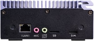 Shuttle Edge PC SPCEL12 PC-volym 0,46 l Svart, Blå J6412 Intel SoC BGA 1493 2 GHz