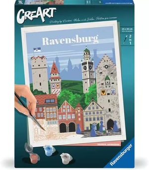 Ravensburger 23685 kolorowanka Zestaw do kolorowania według numerów