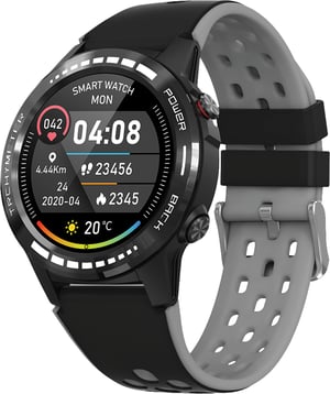 MaxCom FW47 ARGON LITE smartwatch / zegarek sportowy 3,3 cm (1.3") TFT Cyfrowy 240 x 240 px Ekran dotykowy Czarny GPS