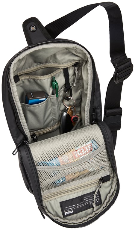Thule Tact TACTSL08 - Black Poliester Czarny Mężczyzna Torba na krzyż