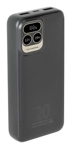Rivacase VA2521 powerbank, litium-polymer (LiPo), 20 000 mAh, grå