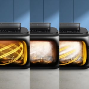 Philips 5000 series Ovi Ultra Megabasket z funkcją Steamfry seria 5000