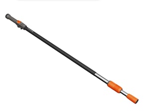 Gardena 18804-20 Garden Hose Holder, Aluminum, Black, Orange