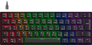 SPEEDLINK SL-670015-BK klawiatura Gaming USB QWERTZ Niemiecki Czarny
